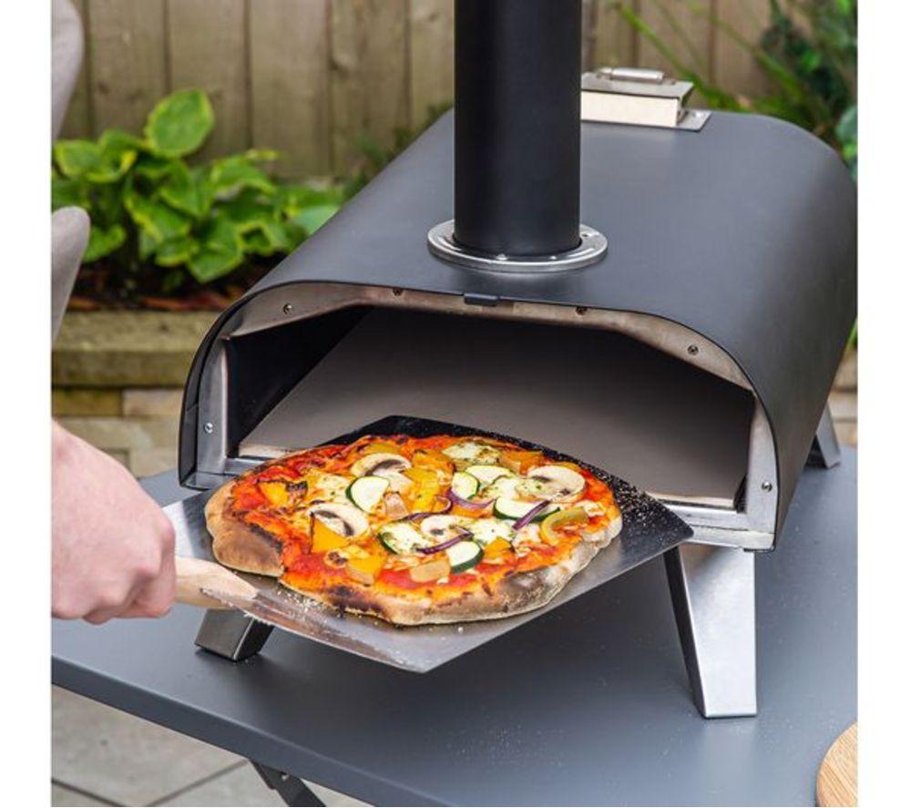 ZANUSSI ZPO1BPC Wood Pellet Pizza Oven - Black image number 12 of 16