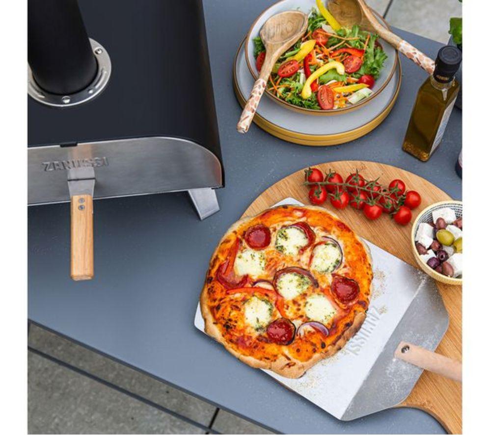 ZANUSSI ZPO1BPC Wood Pellet Pizza Oven - Black image number 14 of 16