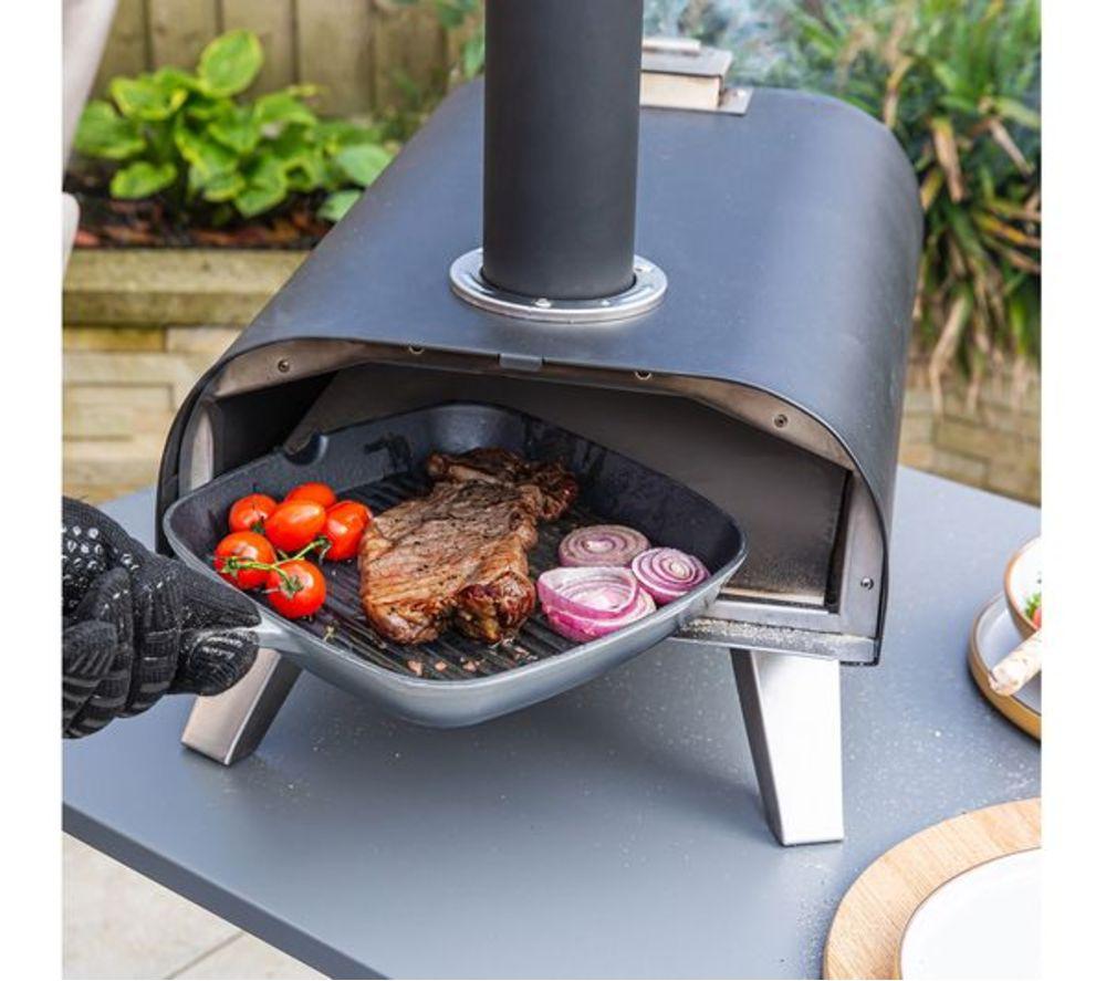 ZANUSSI ZPO1BPC Wood Pellet Pizza Oven - Black image number 15 of 16