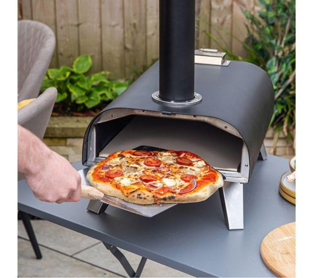 ZANUSSI ZPO1BPC Wood Pellet Pizza Oven - Black image number 16 of 16