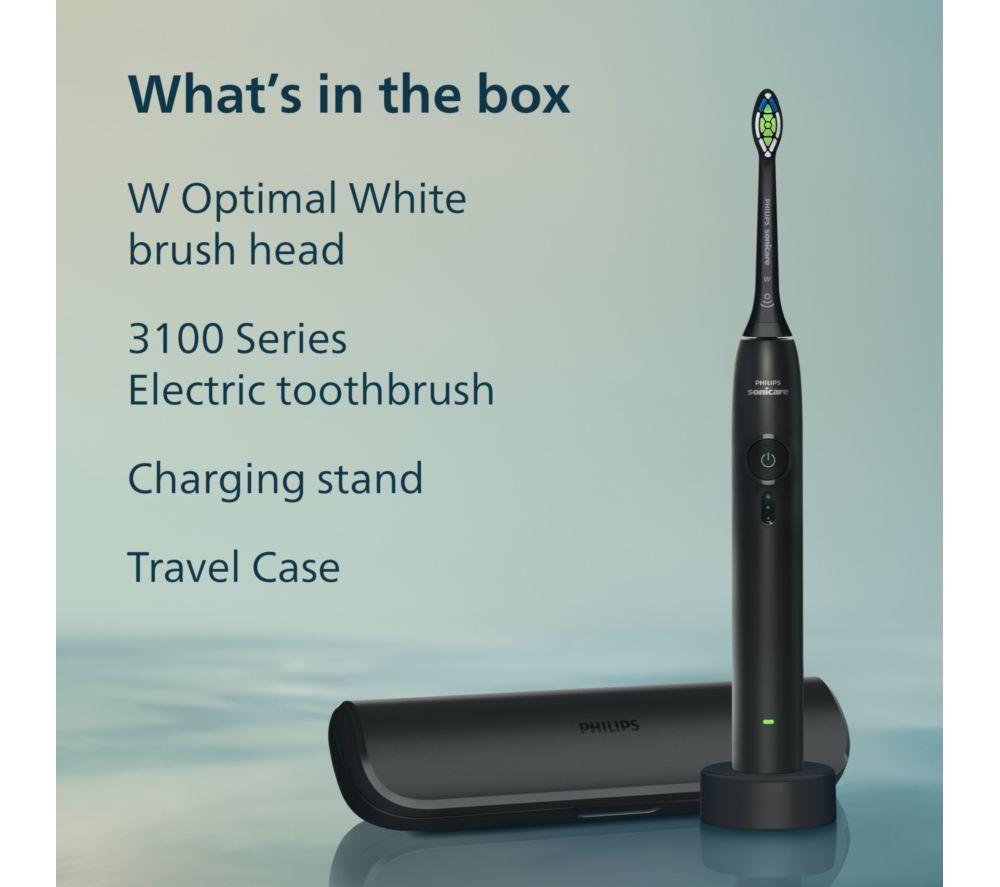 PHILIPS Sonicare 3100 HX4033/32 Electric Toothbrush - Black image number 2 of 10