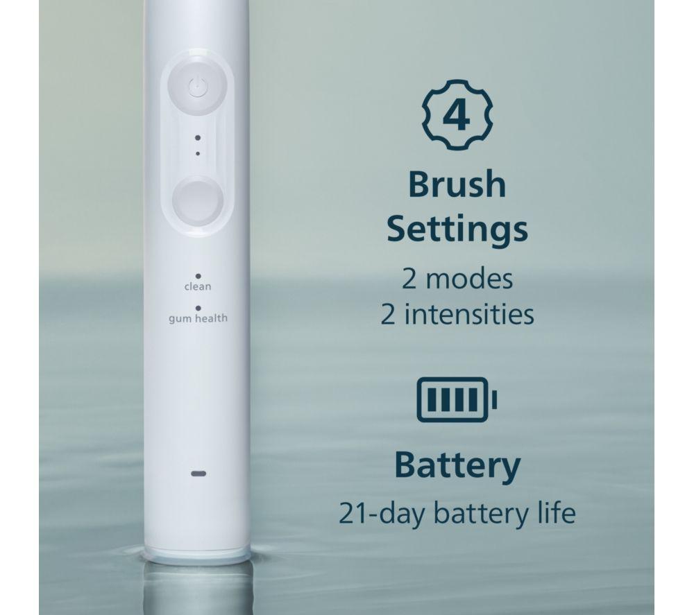 PHILIPS Sonicare 4100 HX4042/41 Electric Toothbrush - White image number 5 of 11