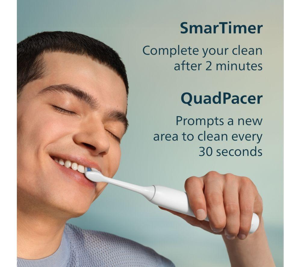 PHILIPS Sonicare 4100 HX4042/41 Electric Toothbrush - White image number 7 of 11