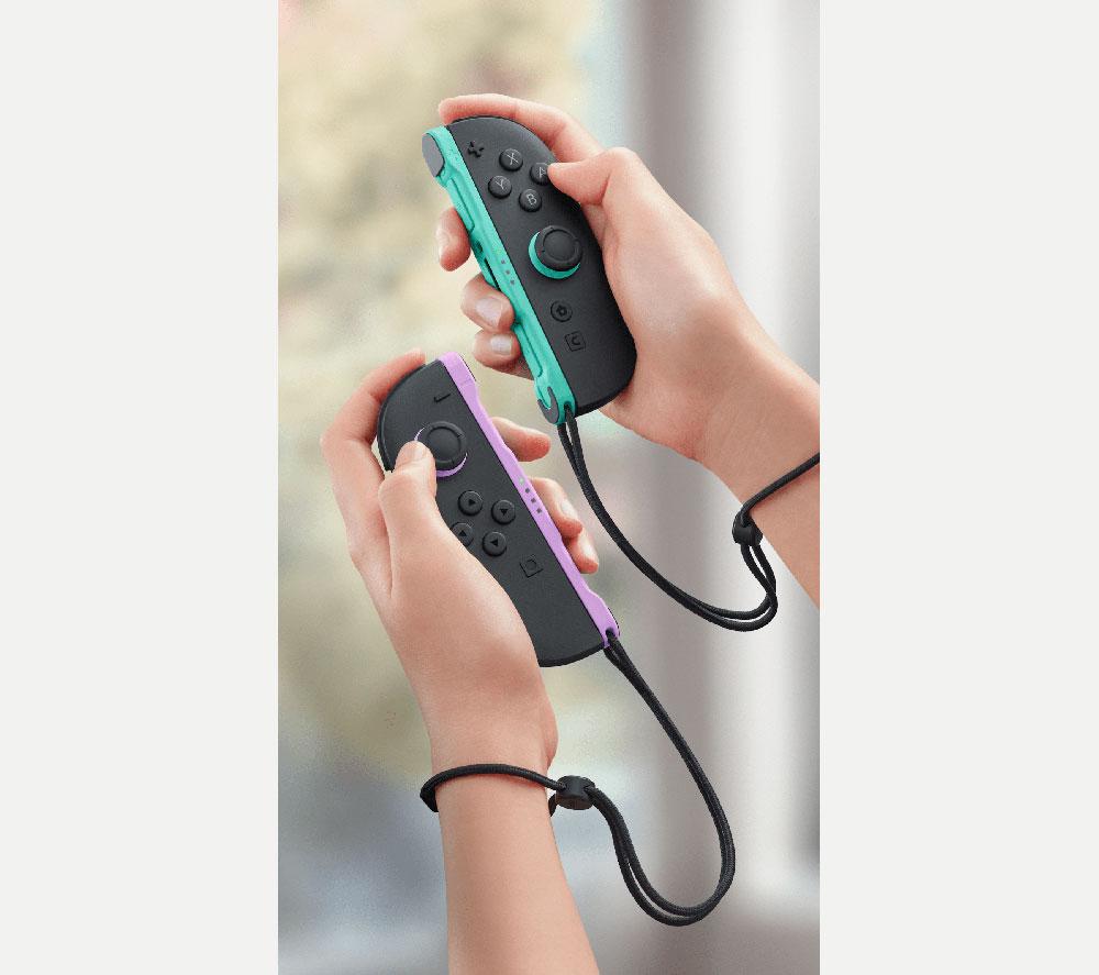 NINTENDO Switch Joy-Con 2 Wireless Controller Pair - Purple & Green image number 6 of 8