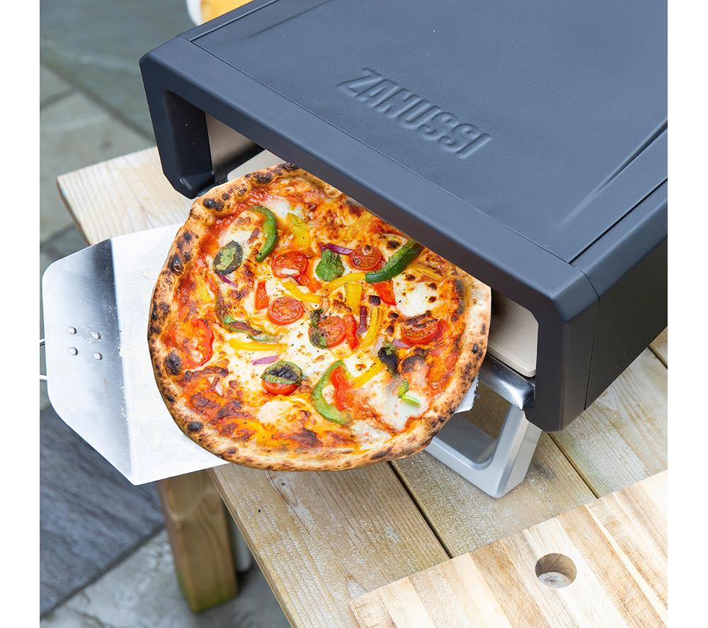 ZANUSSI ZGPO1PC Gas Powered Pizza Oven &ndash; Black image number 5 of 10