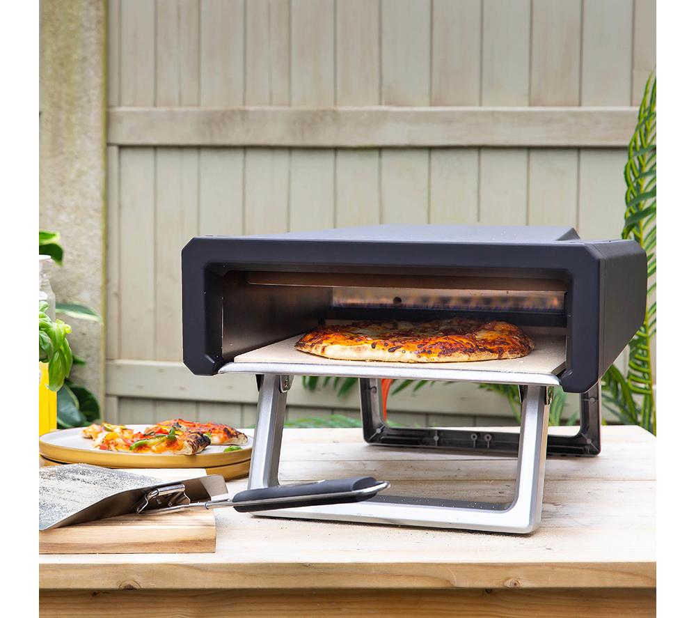 ZANUSSI ZGPO1PC Gas Powered Pizza Oven &ndash; Black image number 8 of 10