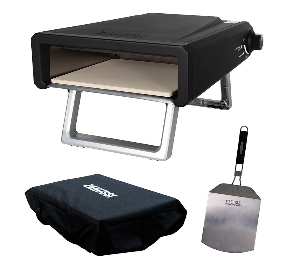 ZANUSSI ZGPO1PC Gas Powered Pizza Oven &ndash; Black image number 9 of 10