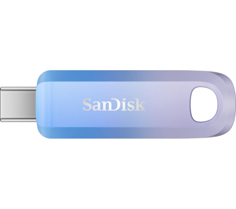 SANDISK Creator USB Type-C Memory Stick - 256 GB, Lilac Blue Ombre image number 4 of 5