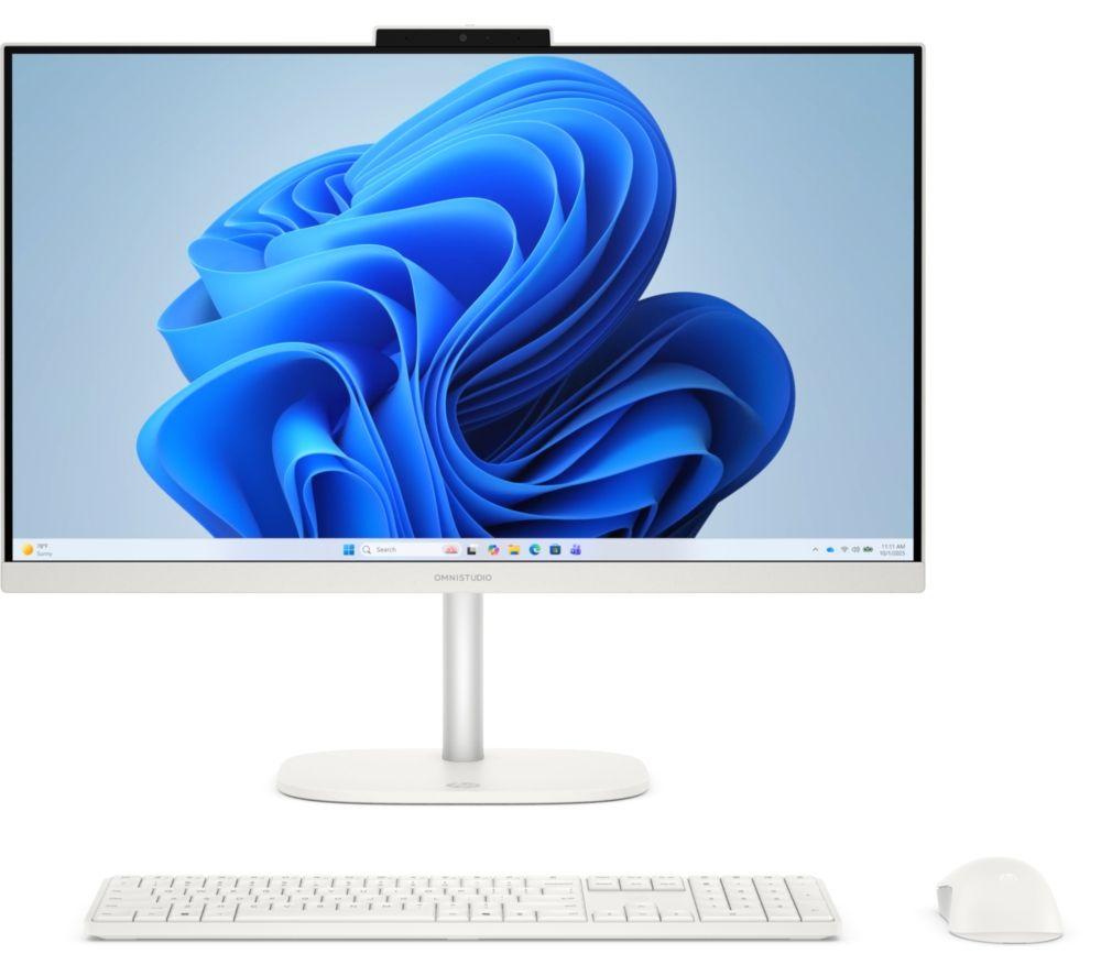 HP OmniStudio 24-cu0002na 24inch All-in-One PC - IntelÂ®CoreÂ™ 5, 512 TB SSD, Cotton White