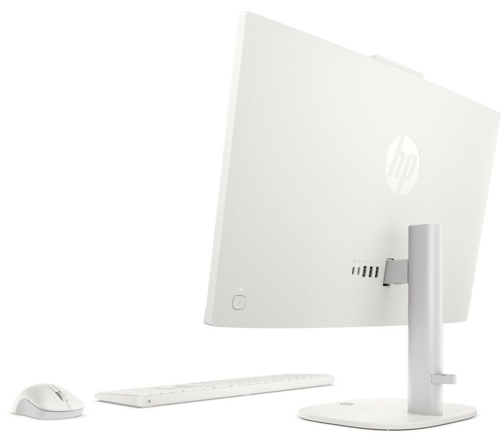 HP OmniStudio 24-cu0002na 24" All-in-One PC - Intel&reg; Core&trade; 5, 512 TB SSD, Cotton White image number 4 of 5