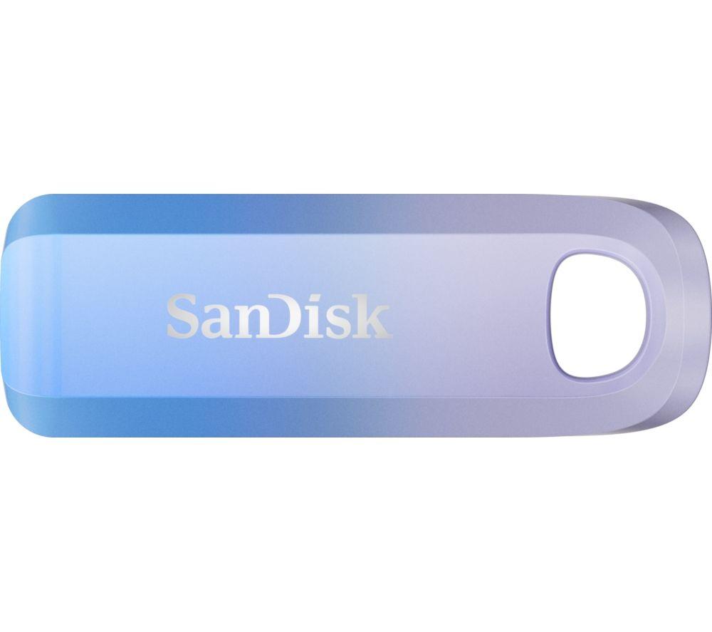SANDISK Creator USB 3.2 Memory Stick - 1 TB, Lilac Blue & Ombre image number 2 of 5