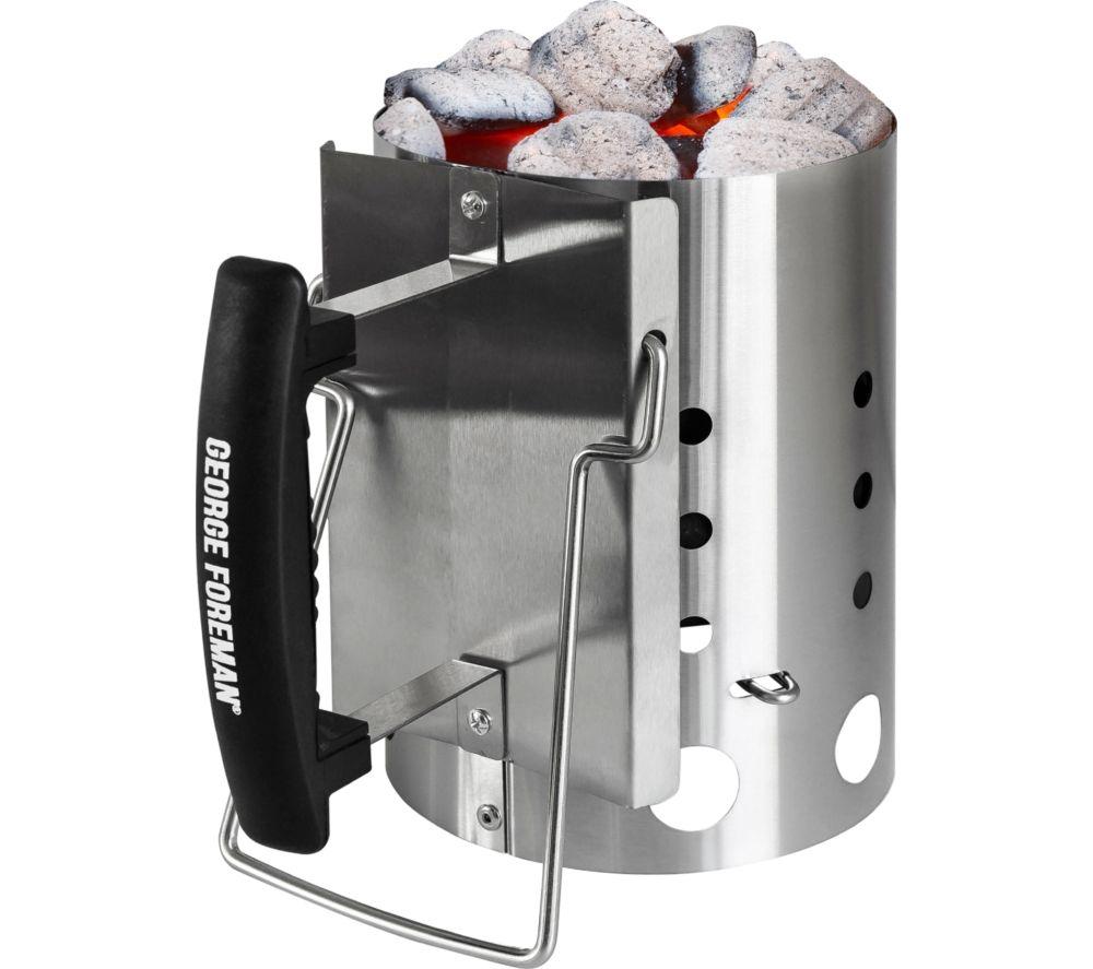 GEORGE FOREMAN Quick-Fire Chimney BBQ Starter - 14 cm image number 2 of 6