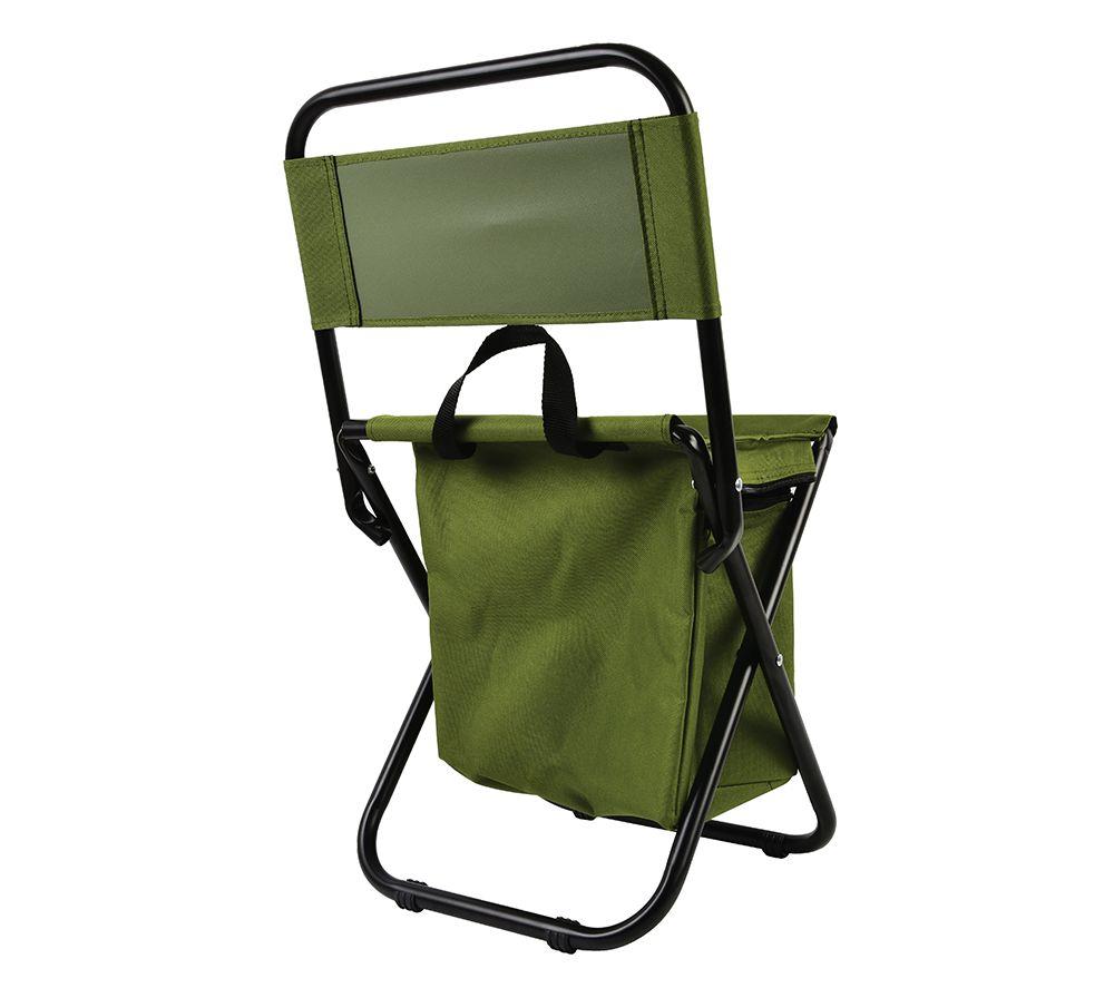 BROOKLYN Camping Chair with Thermal Bag & Wireless Speaker - Green & Black image number 2 of 5