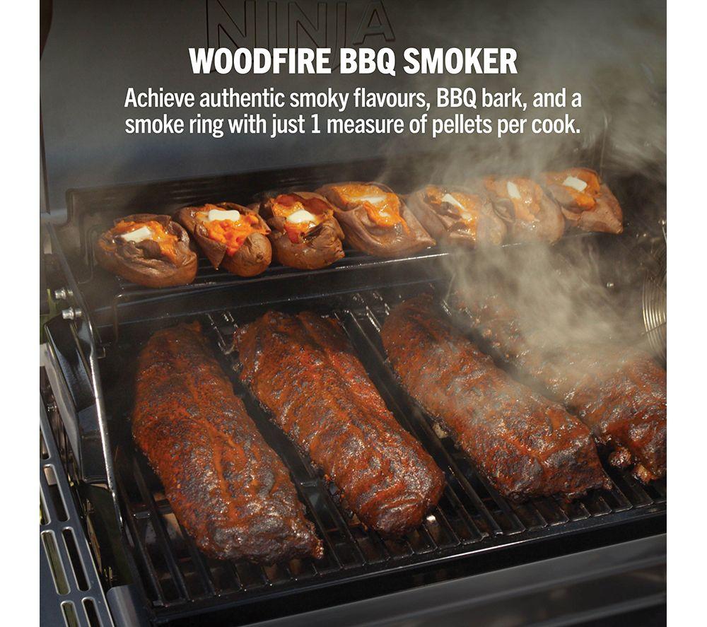 NINJA FlexFlame PG305UK Gas BBQ & Smart Cooking System - Black & Gold image number 7 of 15