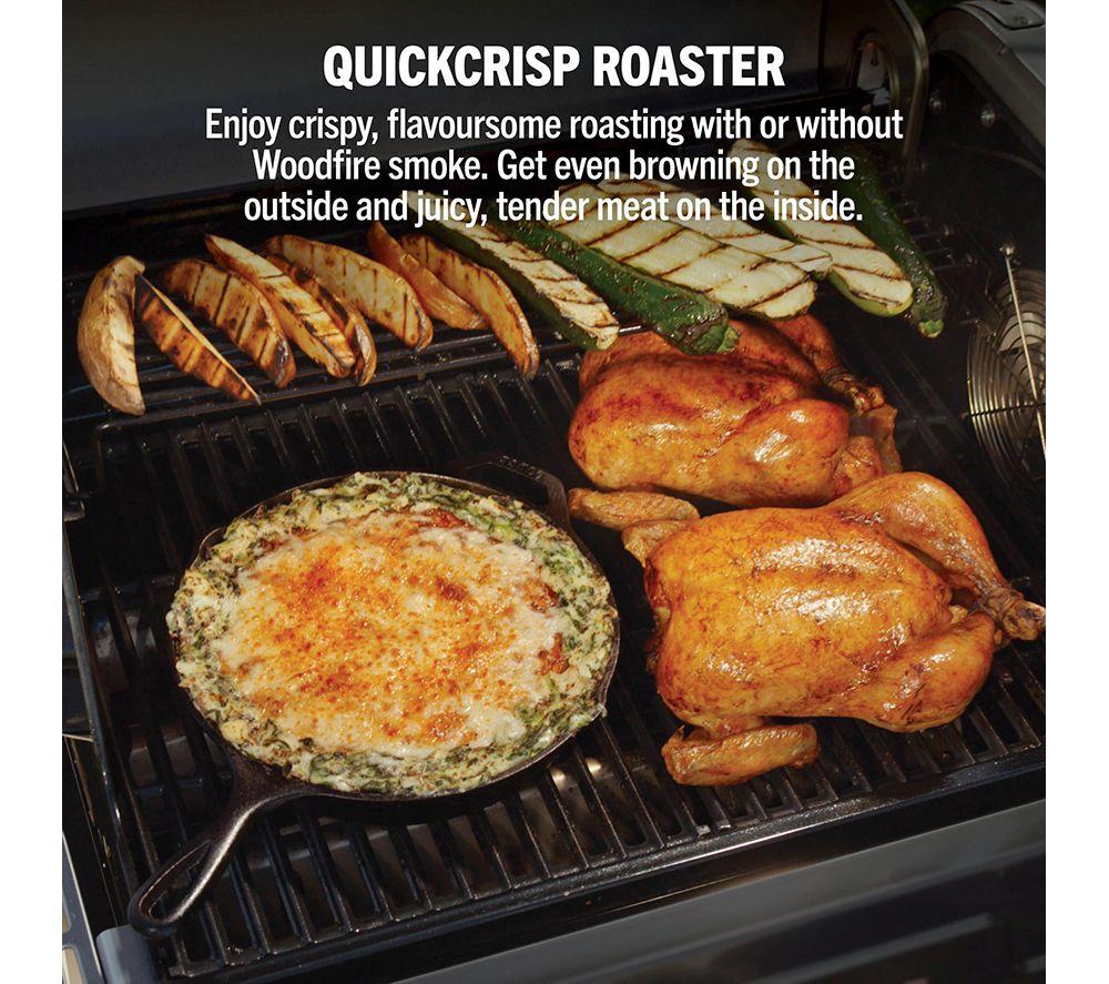 NINJA FlexFlame PG305UK Gas BBQ & Smart Cooking System - Black & Gold image number 8 of 15
