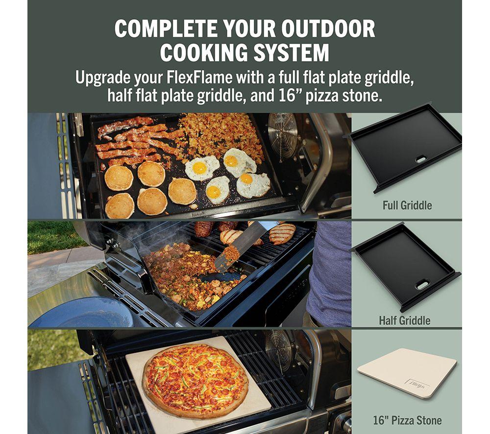 NINJA FlexFlame PG305UK Gas BBQ & Smart Cooking System - Black & Gold image number 9 of 15