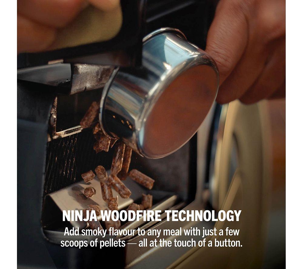 NINJA FlexFlame PG305UK Gas BBQ & Smart Cooking System - Black & Gold image number 13 of 15
