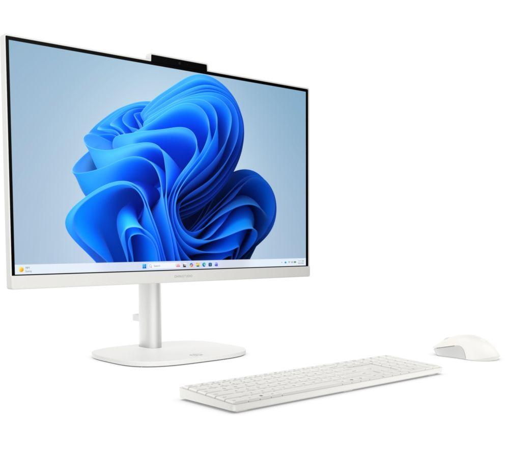 HP OmniStudio 24-cu0006na 23.8" All-in-One PC - Intel&reg; Core&trade; 3, 256 GB SSD, Cotton White image number 2 of 6
