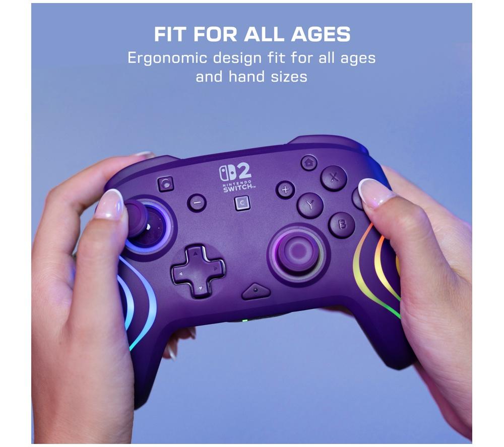 TURTLE BEACH Afterglow Wave Wireless Controller for Nintendo Switch 2 - Purple image number 10 of 16