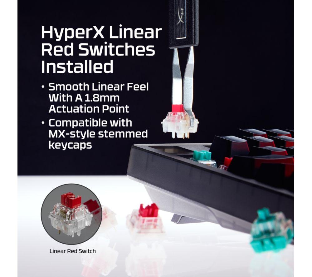 HYPERX Origins 2 1800 RGB Mechanical Gaming Keyboard - Black image number 5 of 5