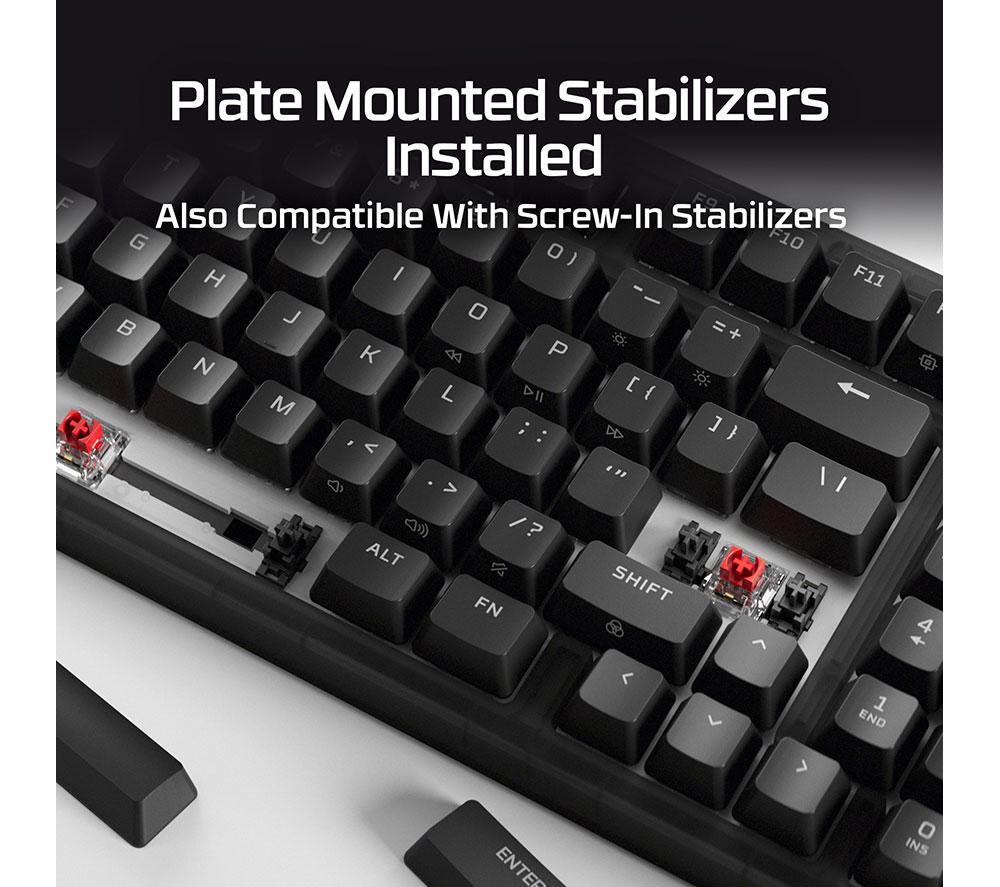 HYPERX Origins 2 1800 RGB Mechanical Gaming Keyboard - Black image number 7 of 13