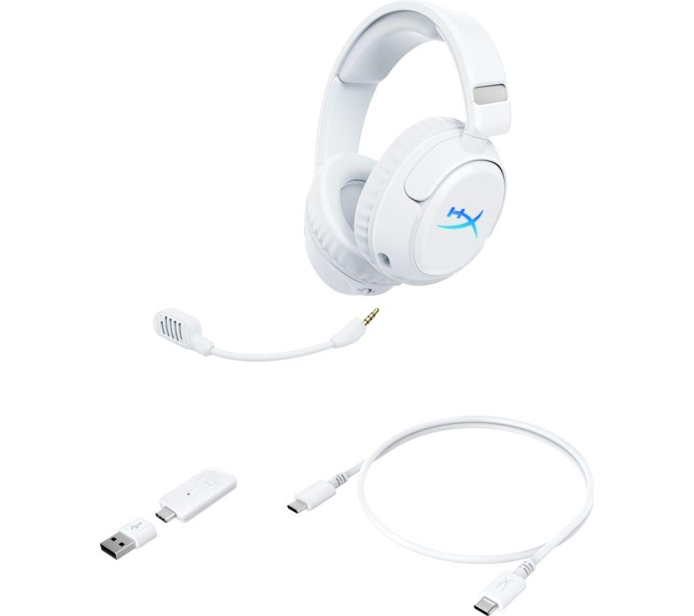 HYPERX Cloud Flight 2 Wireless Gaming Headset - White image number 4 of 5
