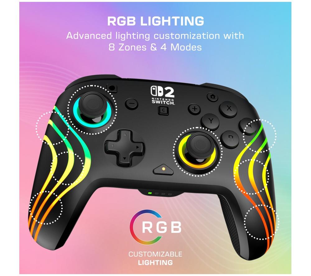 TURTLE BEACH Afterglow Wave Wireless Controller for Nintendo Switch 2 - Black image number 5 of 16