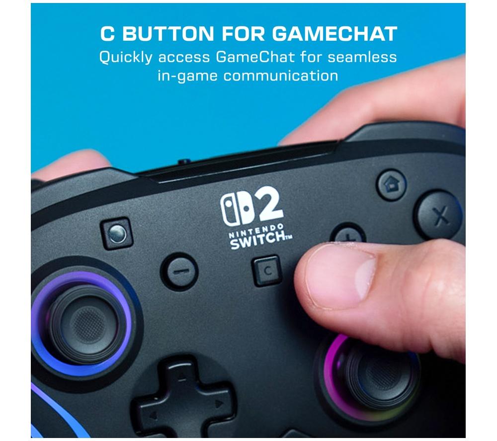 TURTLE BEACH Afterglow Wave Wireless Controller for Nintendo Switch 2 - Black image number 6 of 16