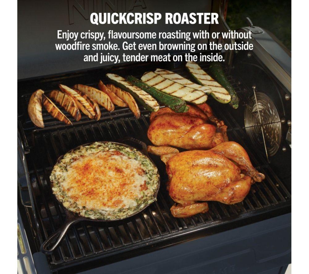 NINJA FlexFlame PG301UKBL Gas BBQ & Outdoor Cooking System - Blue & Gold image number 10 of 13