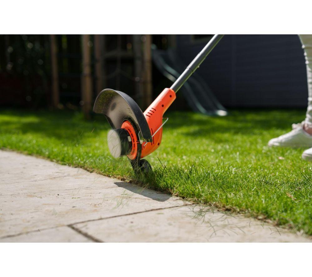 FLYMO SimpliTrim 250 Cordless Grass Trimmer Kit - Orange & Charcoal image number 8 of 8