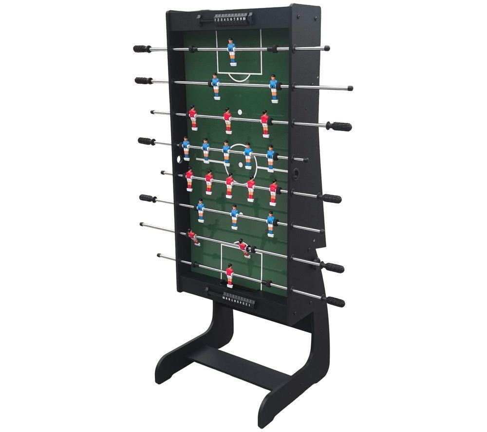 EKO Folding Football Table - Black & Green image number 3 of 4