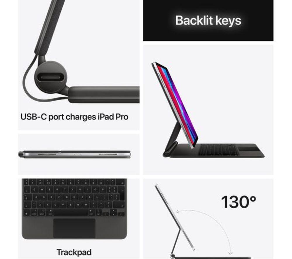 APPLE iPad Pro 11" Refurbished Magic Keyboard (Excellent Condition) image number 8 of 8