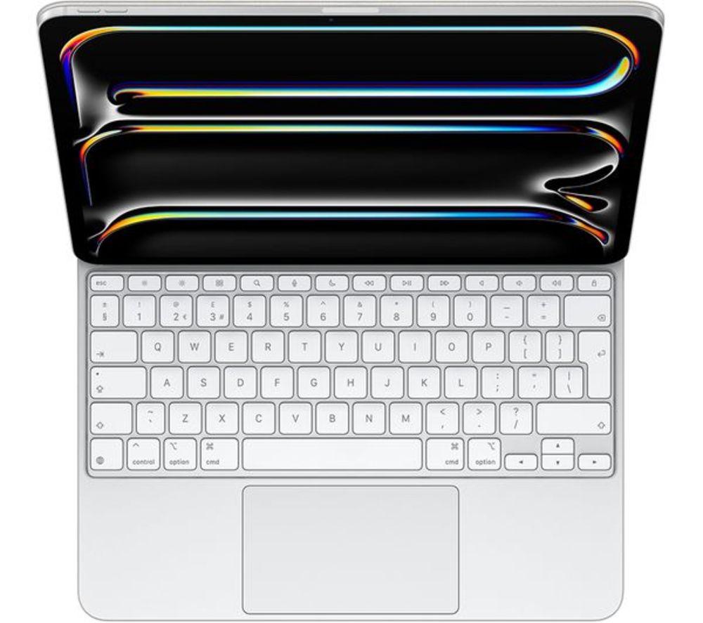 APPLE iPad Pro 13" (M4) Refurbished Magic Keyboard - White (Excellent Condition) image number 2 of 5