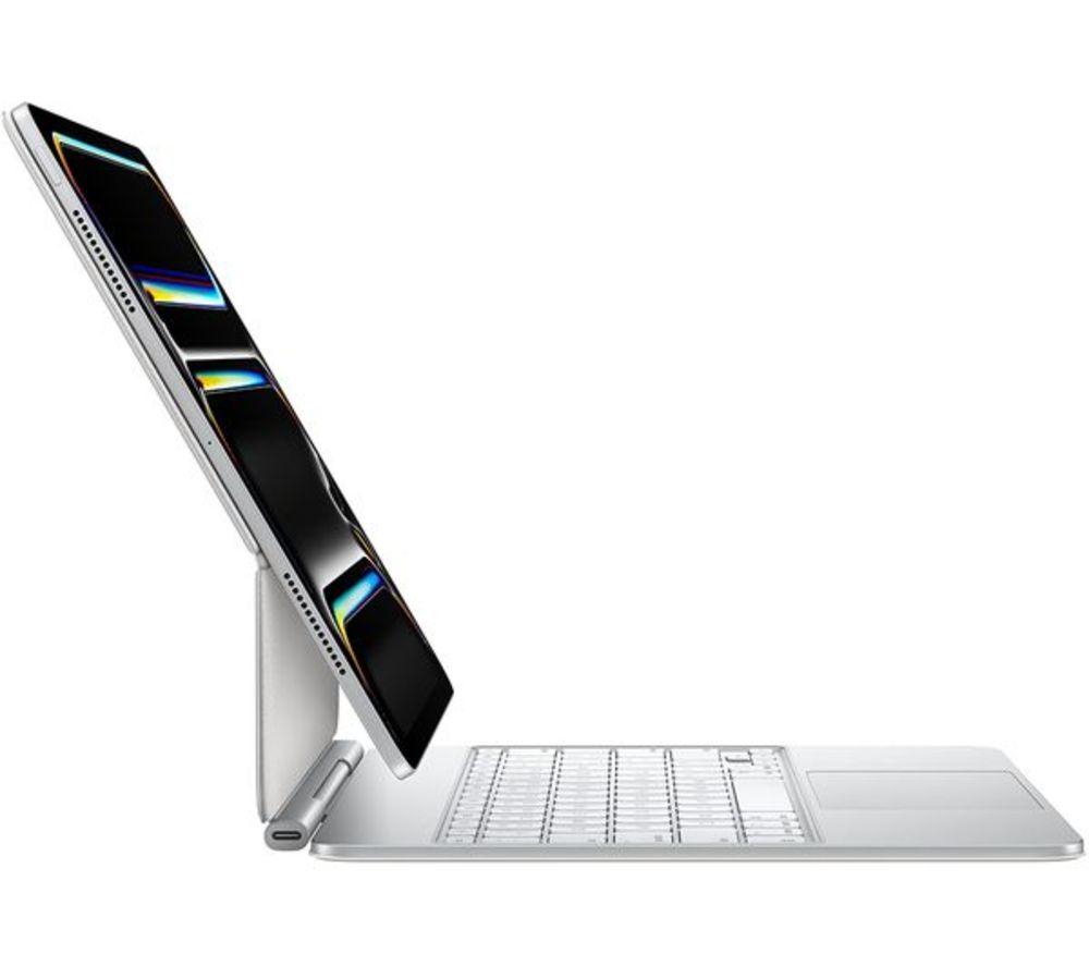 APPLE iPad Pro 13" (M4) Refurbished Magic Keyboard - White (Excellent Condition) image number 4 of 5