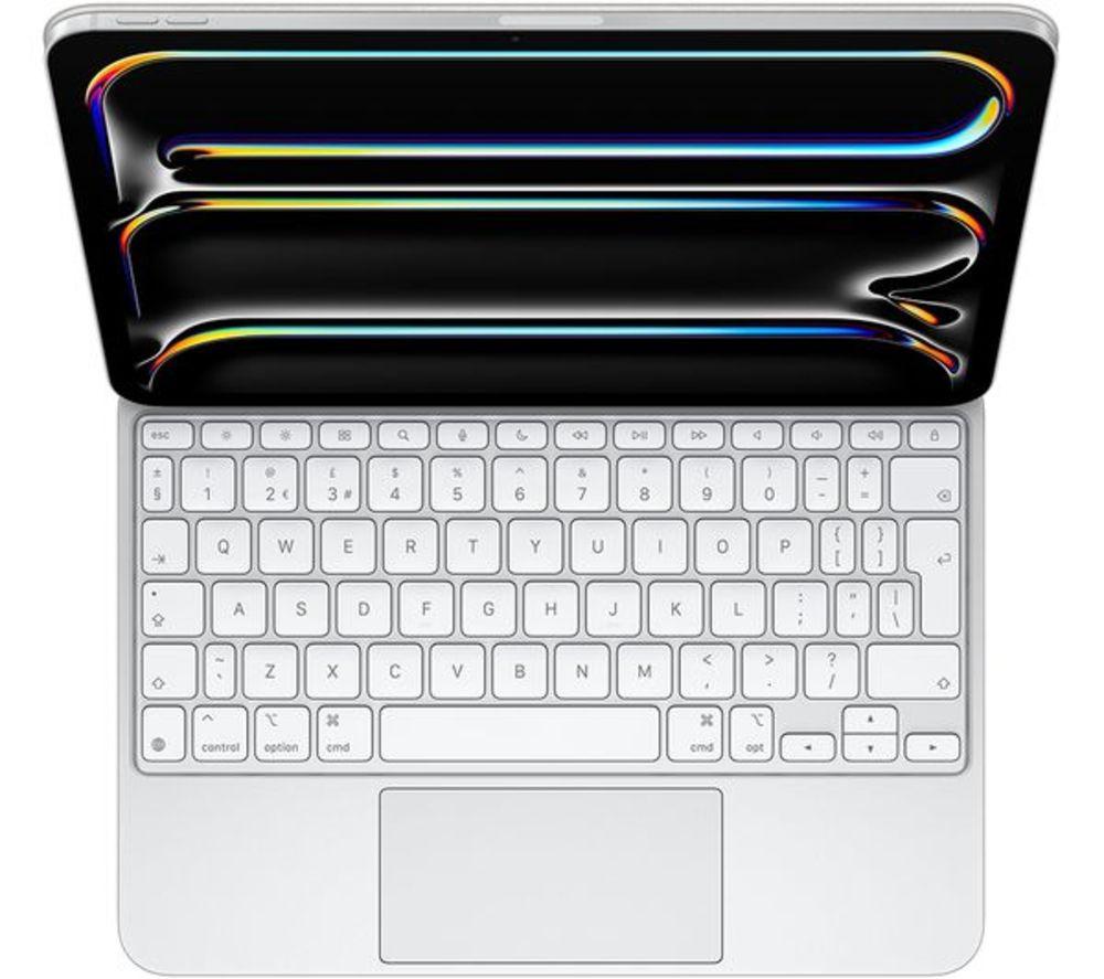 APPLE iPad Pro 11" (M4) Refurbished Magic Keyboard - White (Excellent Condition) image number 2 of 5