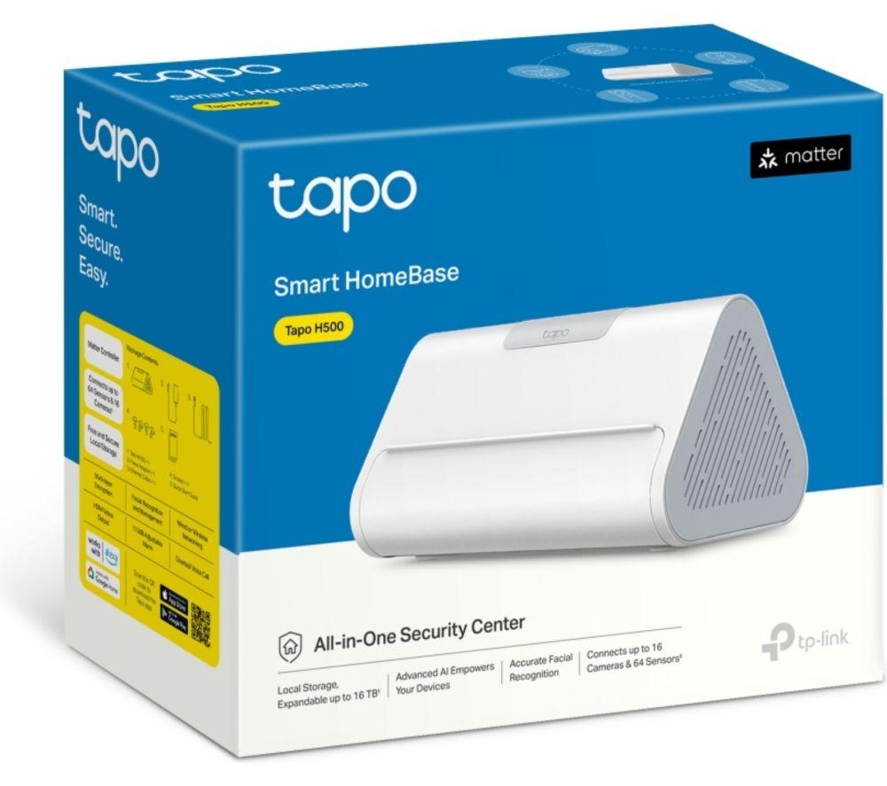 TP-LINK Tapo H500 Smart HomeBase Hub - White image number 4 of 4