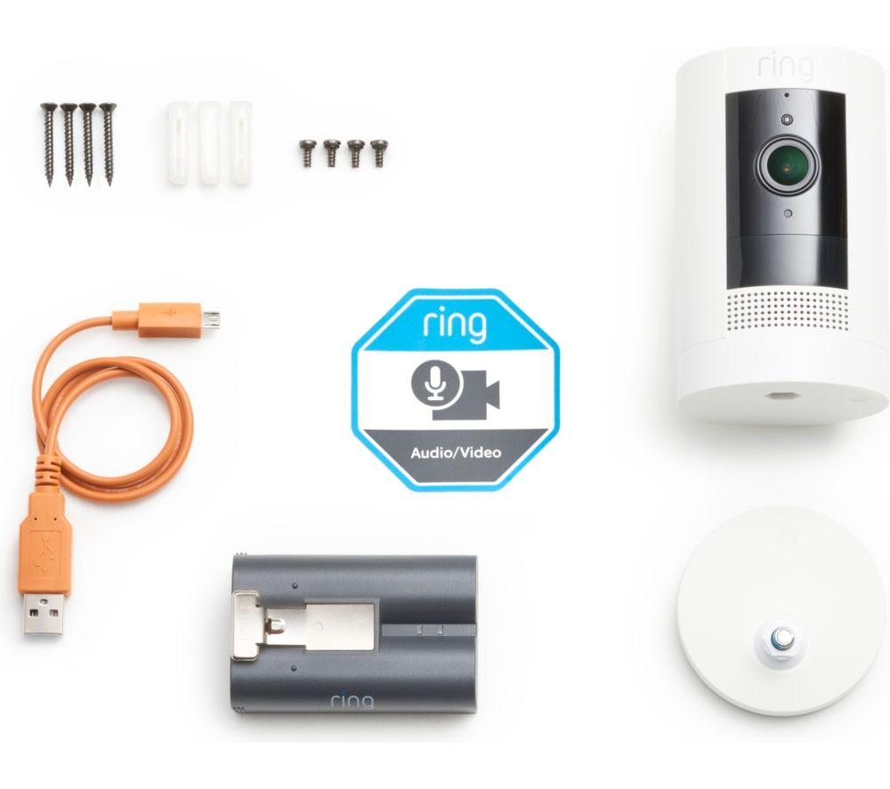 RING Stick Up Cam Battery (3rd Gen) - Twin Pack, White image number 6 of 6