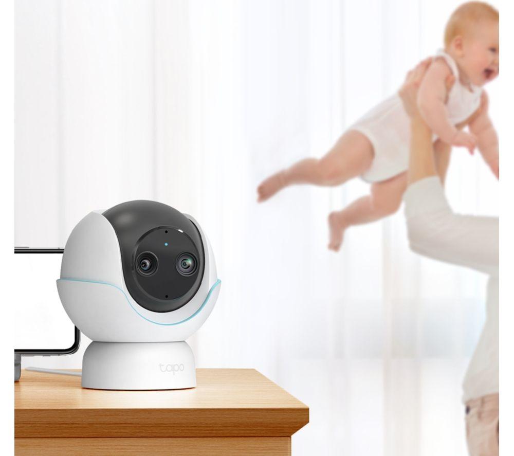 TP-LINK Tapo C840 Dual-Lens Smart Baby Monitoring Camera - Black & White image number 3 of 7
