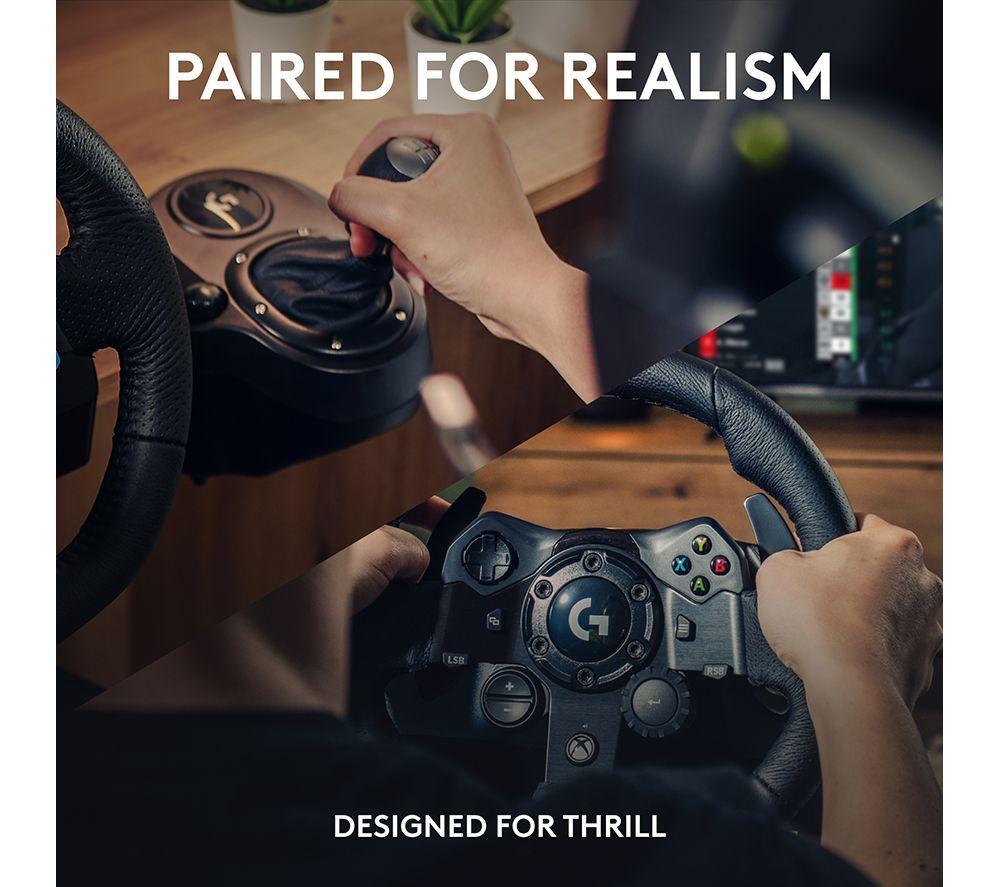 ADX Firebase RS03 Racing Simulation Seat and Logitech G923 Racing Wheel, Pedals & Driving Force Shifter Bundle image number 6 of 9