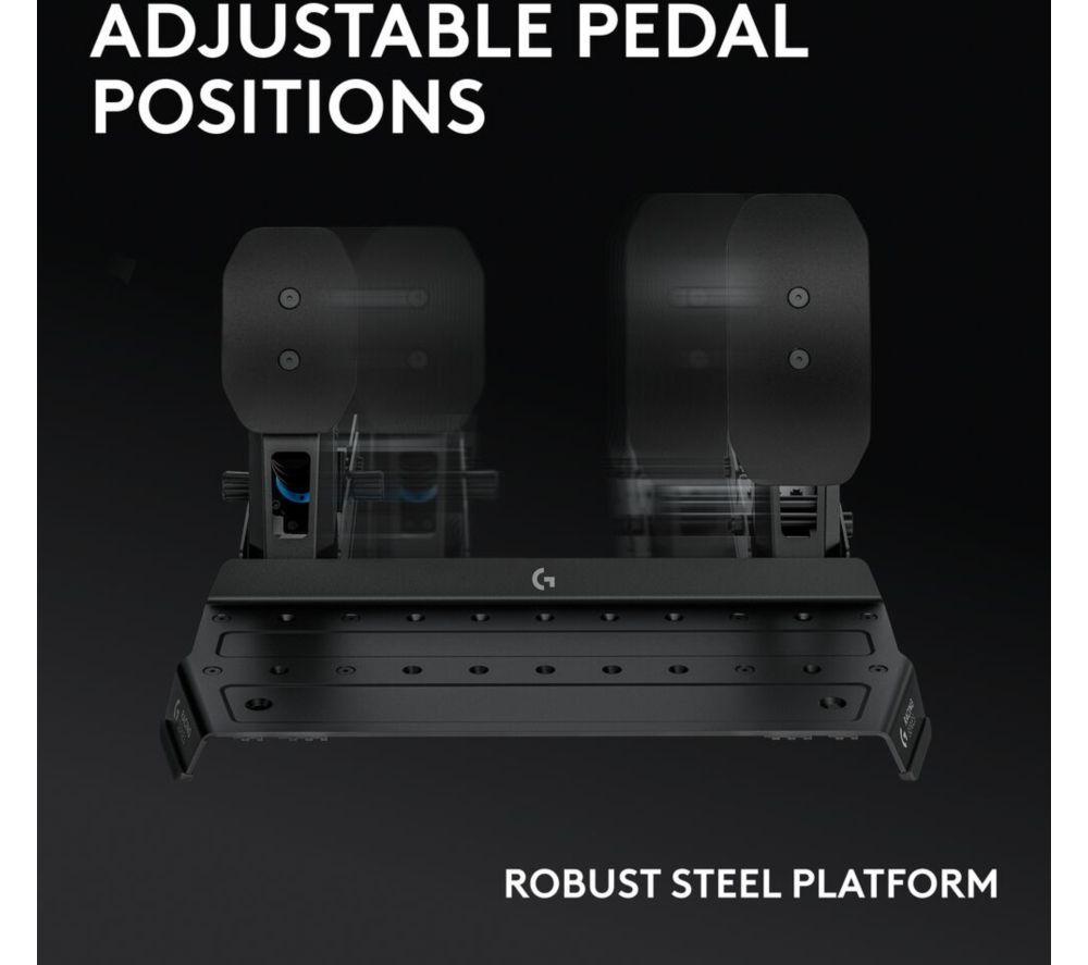 ADX Firebase RS03 Racing Simulation Seat, G RS Pedal Set & G RS50 Racing Wheel Bundle image number 12 of 20