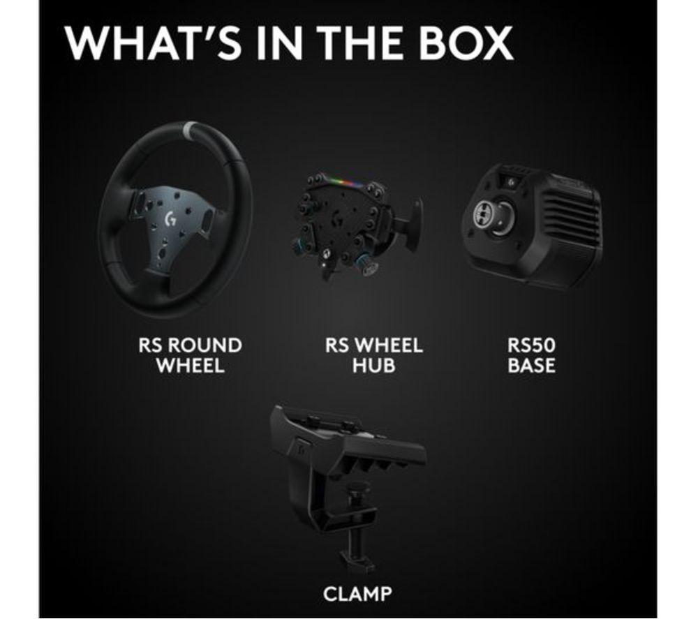 ADX Firebase RS03 Racing Simulation Seat, G RS Pedal Set & G RS50 Racing Wheel Bundle image number 20 of 20