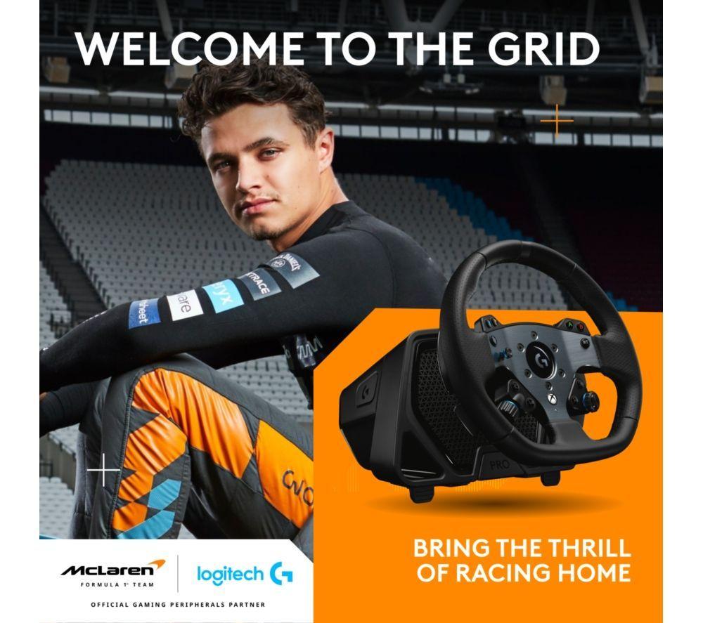 LOGITECH G Pro (PC & Xbox) Racing Wheel & Racing Pedal Set Bundle image number 7 of 8
