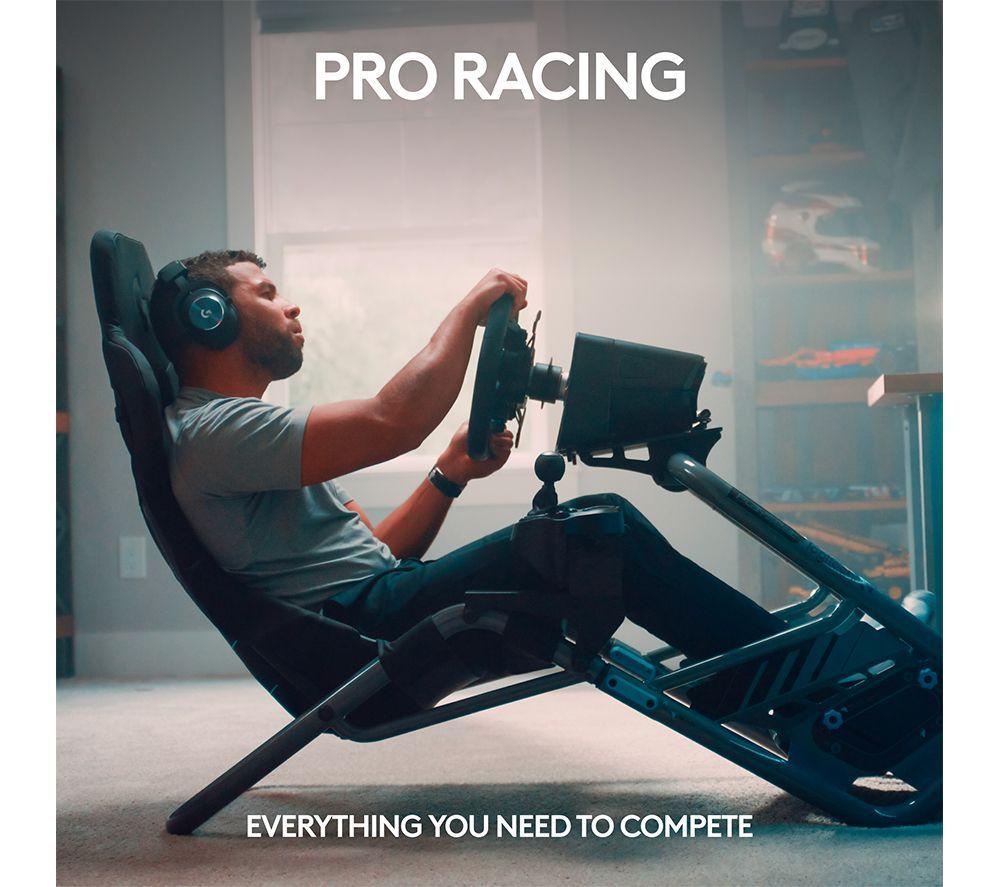 ADX Firebase RS03 Racing Simulation Seat, G Pro Racing Pedal Set & G Pro Racing Wheel Bundle image number 12 of 23