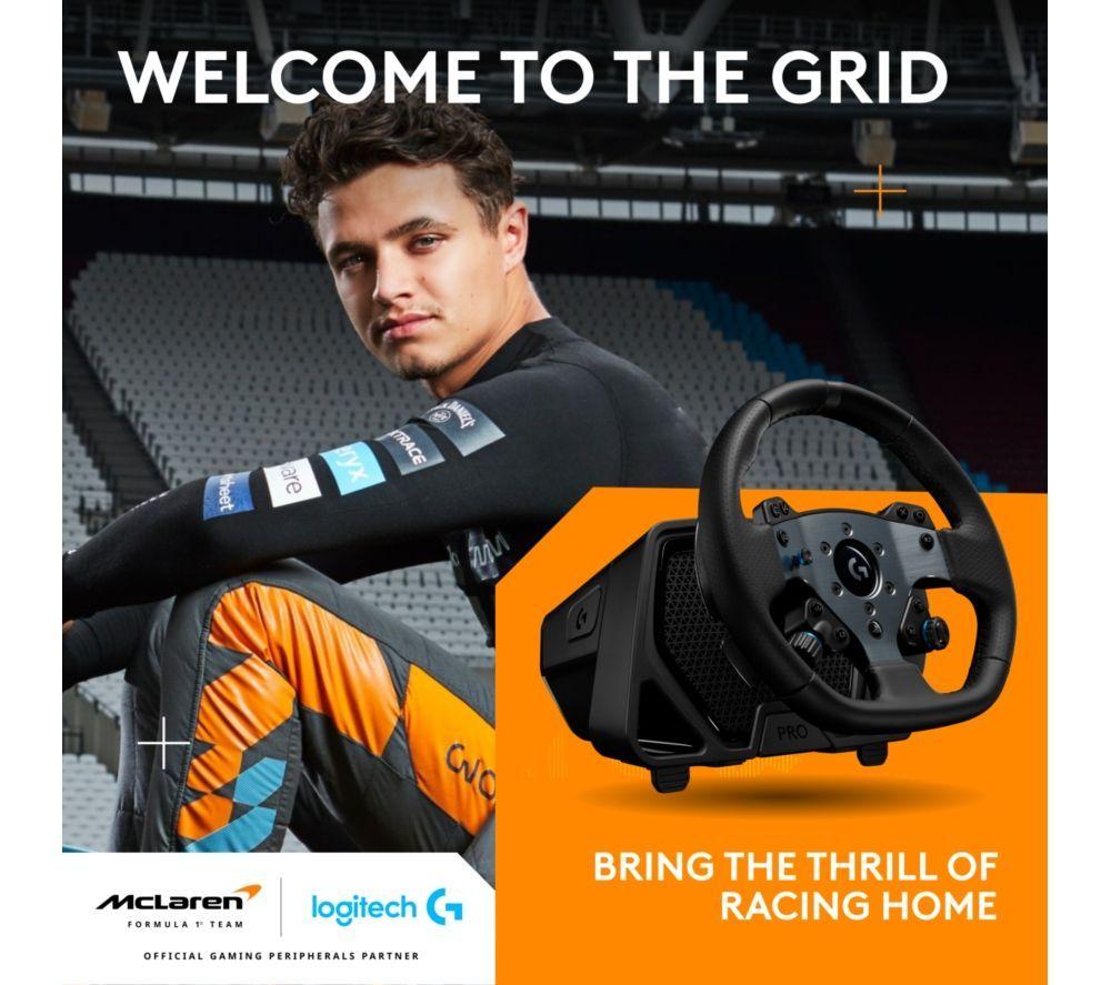 ADX Firebase RS03 Racing Simulation Seat, G Pro Racing Pedal Set & G Pro Racing Wheel Bundle image number 21 of 23