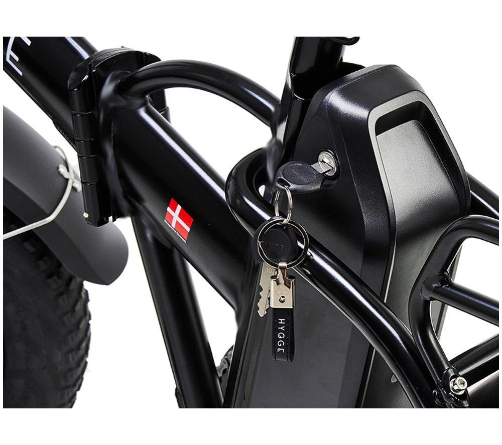 HYGGE Vester HY0315 Electric Folding Bike - Onyx Black image number 3 of 11