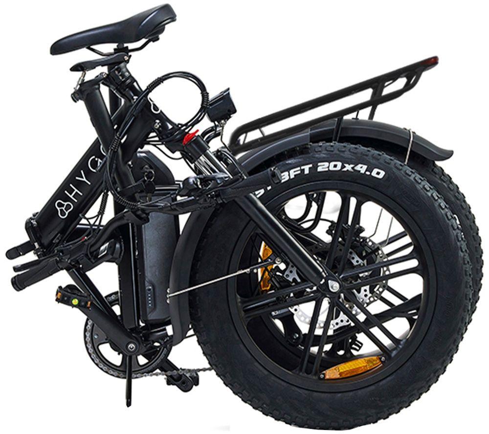 HYGGE Vester HY0315 Electric Folding Bike - Onyx Black image number 9 of 11