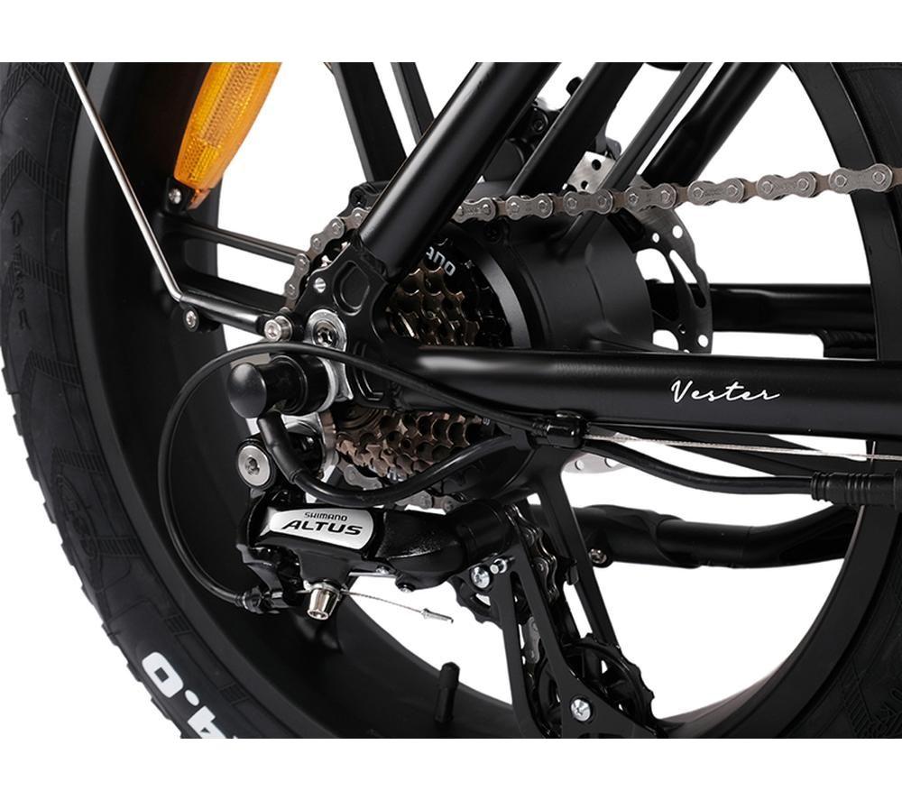 HYGGE Vester Step HY0317 Electric Folding Bike - Black image number 7 of 9