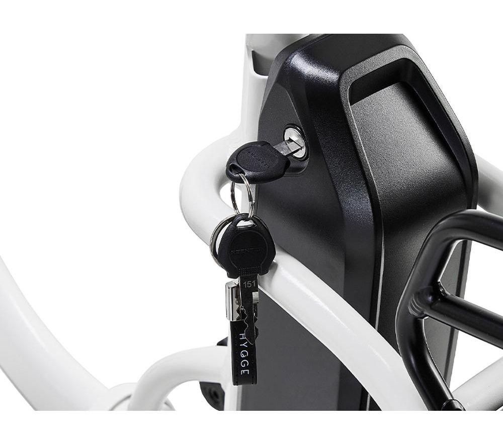 HYGGE Vester Step HY0318 Electric Folding Bike - White image number 6 of 10