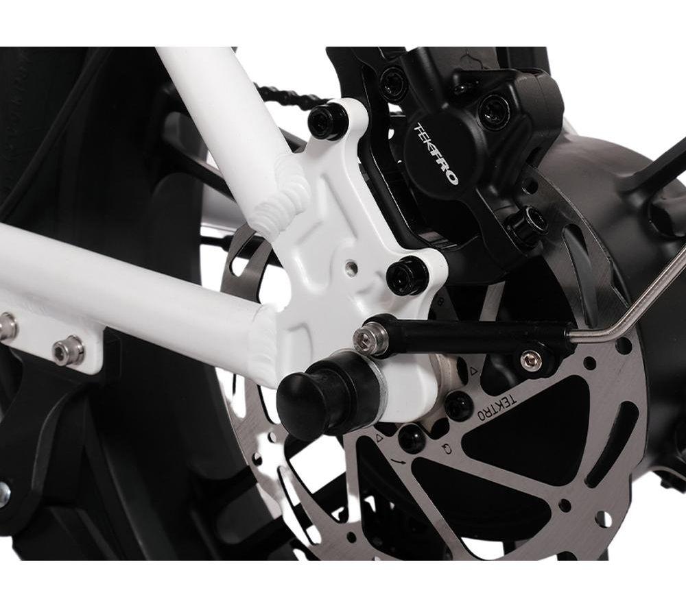 HYGGE Vester Step HY0318 Electric Folding Bike - White image number 7 of 10