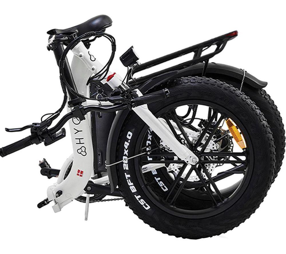 HYGGE Vester Step HY0318 Electric Folding Bike - White image number 9 of 10